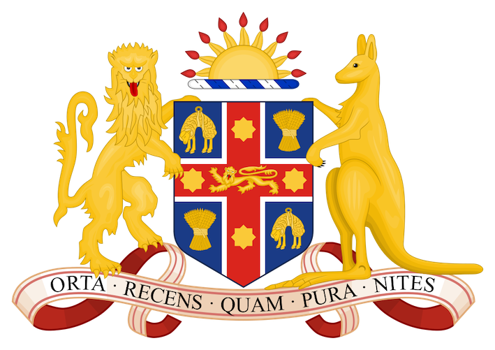 új dél-wales-i címer
