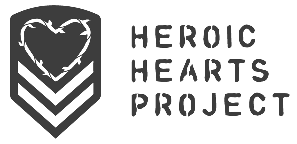 projekto "Heroic Hearts" logotipas